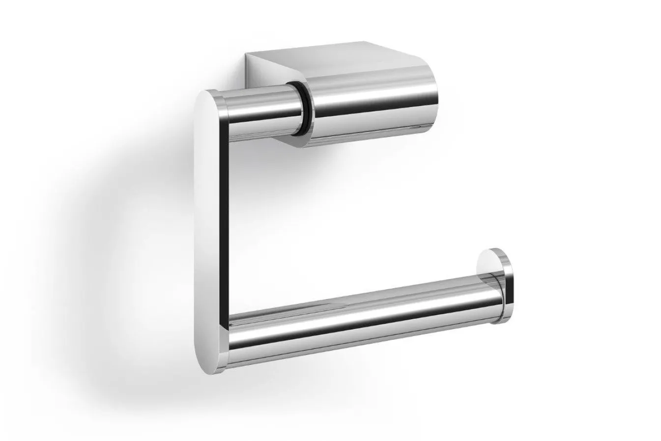 Cheap Bath & Living Zack ATORE toilet roll holder wall mounted 40471 ( stainless steel) gloss