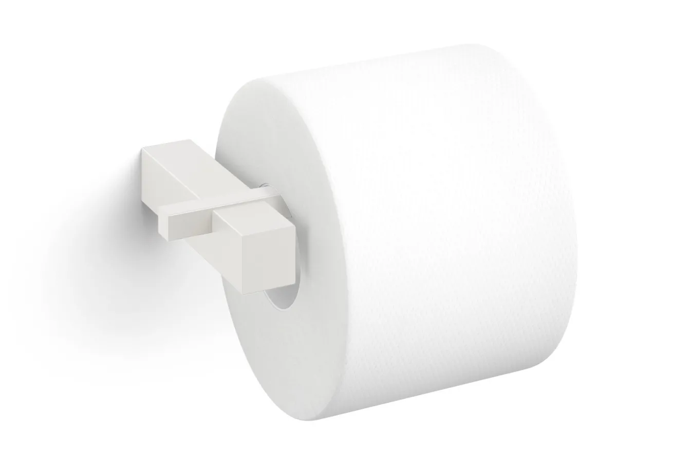 Cheap Bath & Living Zack CARVO toilet roll holder wall mounted 40810 white