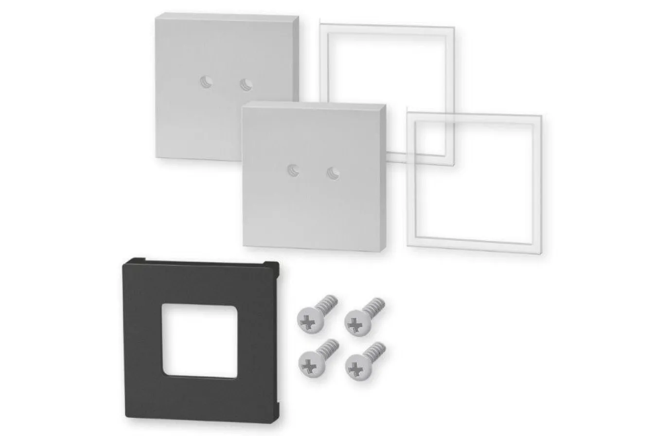 Outlet Bath & Living Zack CARVO wall bracket (matt stainless steel) set/2 pieces - 40492 mattstainlesssteel