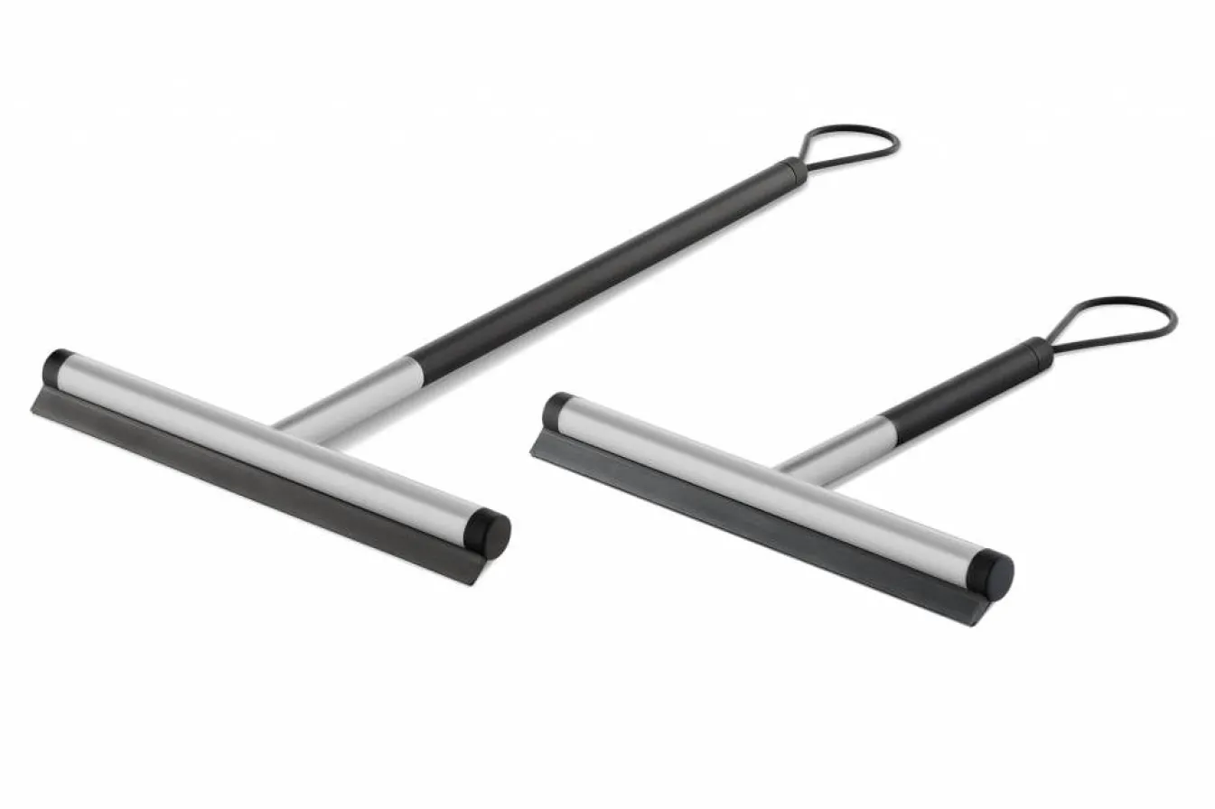 Best Bath & Living Zack JAZ wiper for shower / bathroom length 42.5 cm 40327 (mat stainless steel) matt