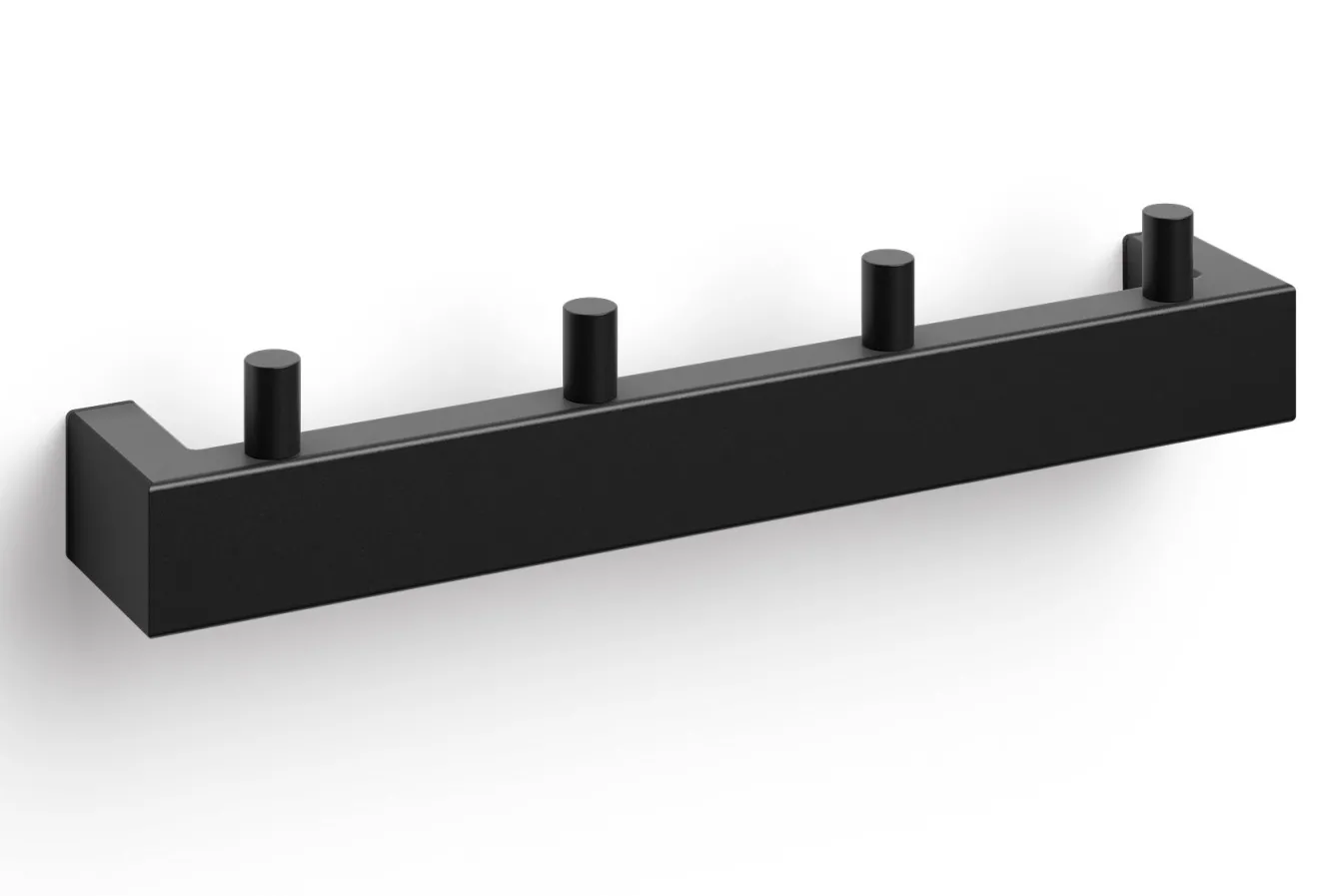 Clearance Bath & Living Zack LINEA coat rack 40579 black