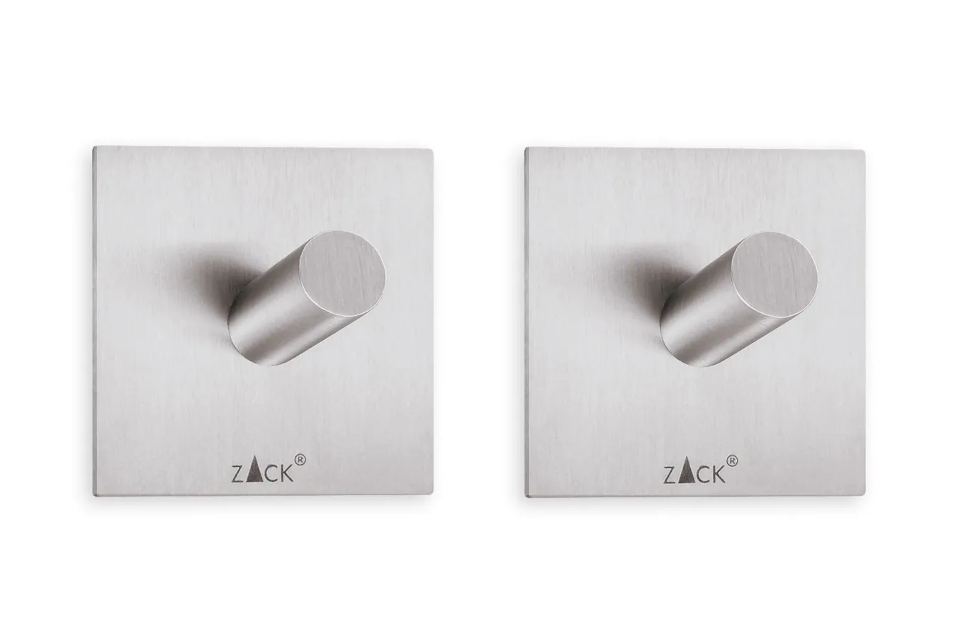 Sale Bath & Living Zack PECO towel hooks self-adhesive (set/2) 40305 (mat) matt