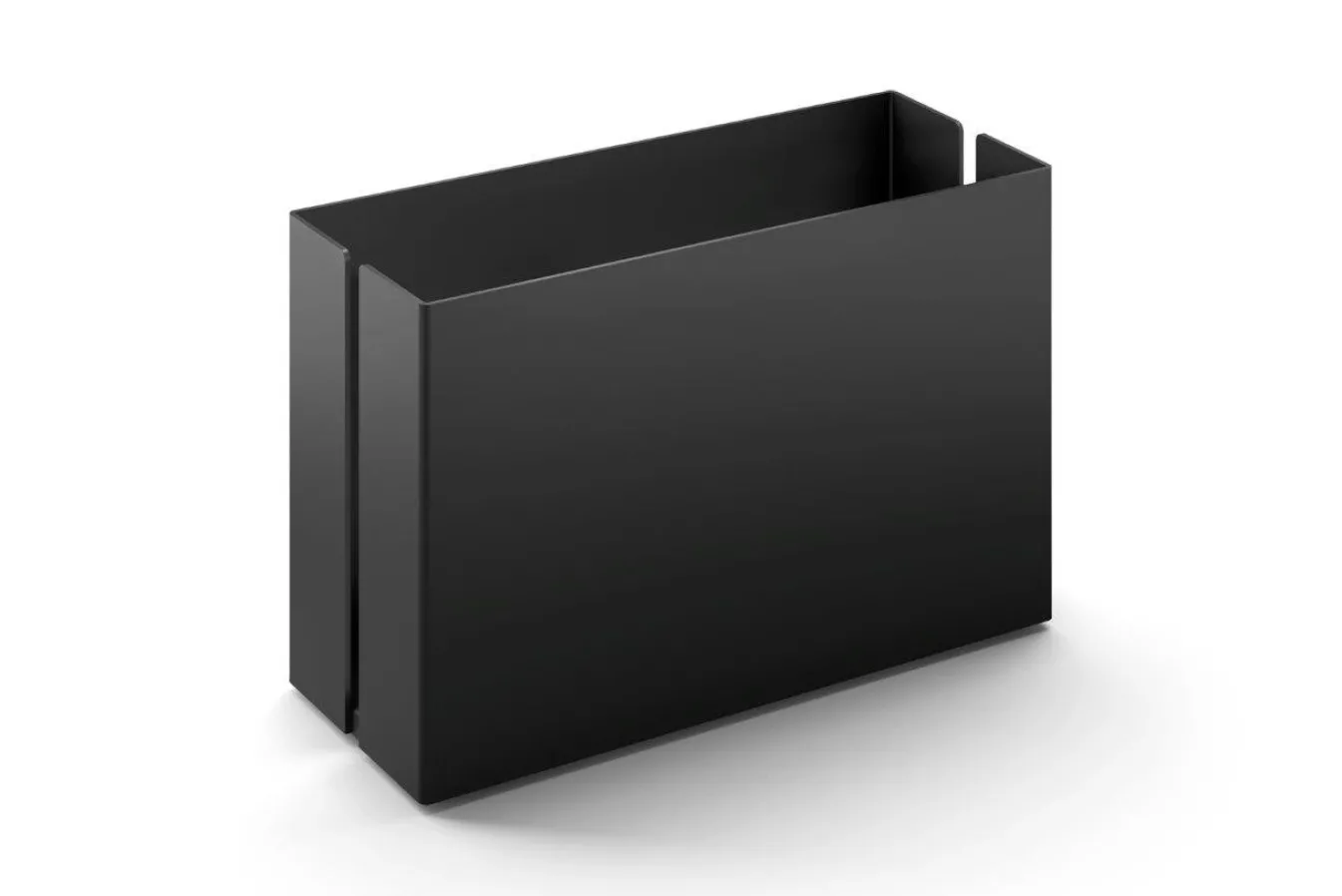 Best Sale Bath & Living Zack POTES storage tray 15 cm 40535 (powder-coated steel, ) black