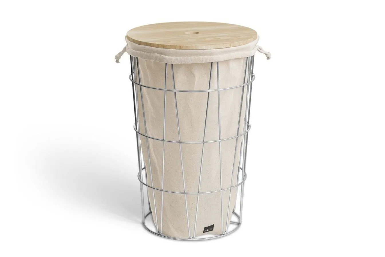 Fashion Bath & Living Zack SATONE wooden lid for laundry basket - 40442