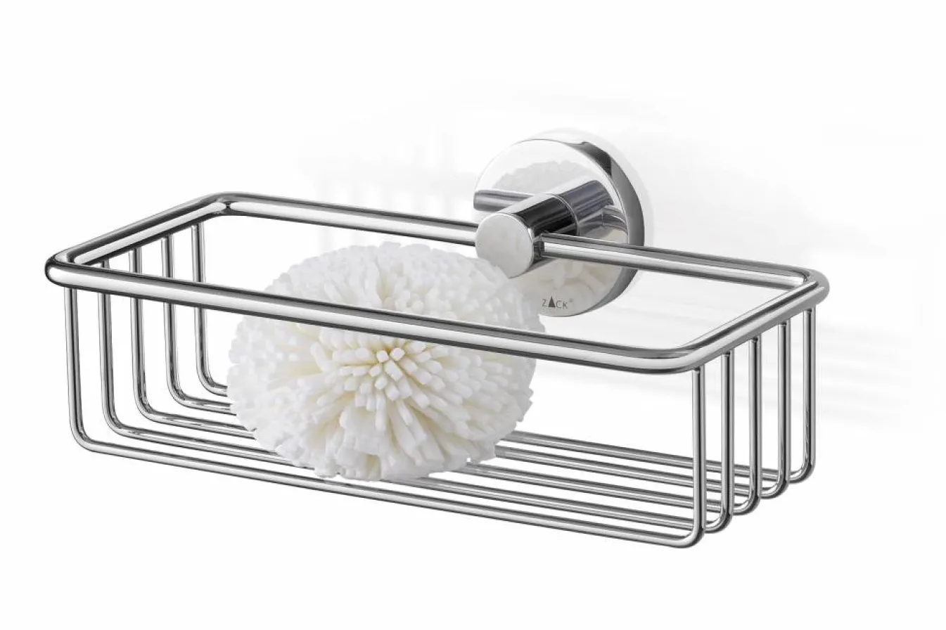 Sale Bath & Living Zack SCALA shower basket 23.5 cm 40084 gloss